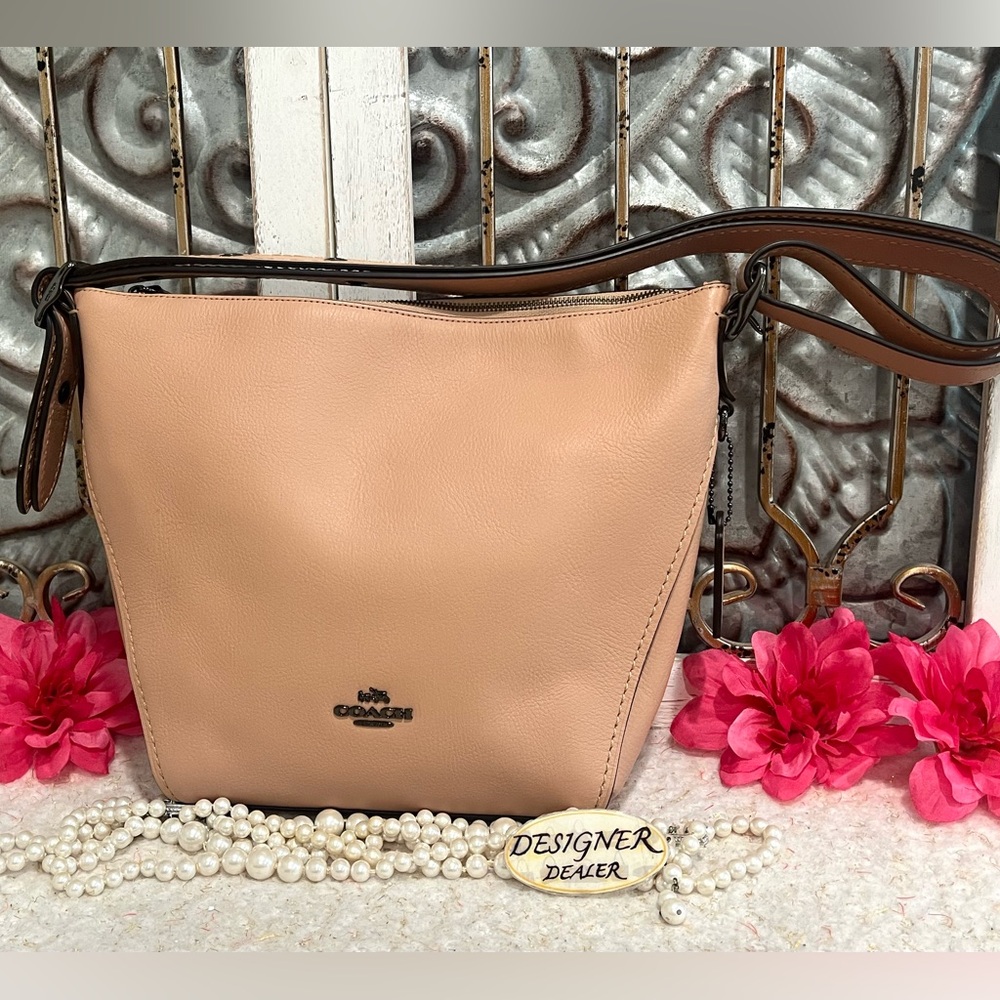 COACH Dufflette Leather Crossbody 21477 Blush NWOT